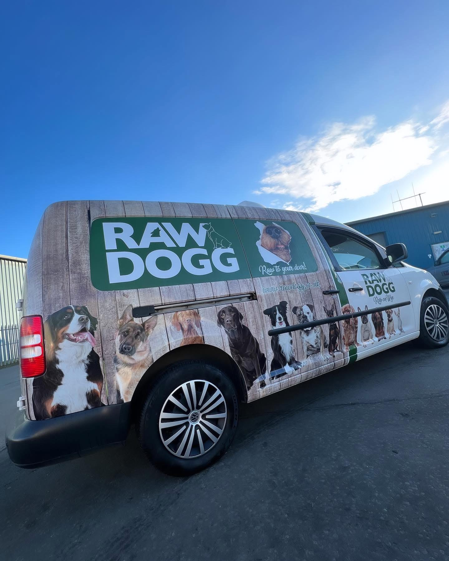 Raw Dogg full van wrap